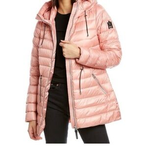 Mackage Light Pink Puffer Jacket